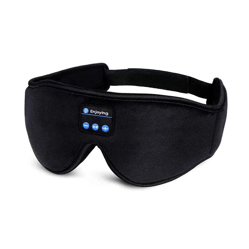 Bluetooth Sleeping Headphones Eye Mask Sleep Headphones Bluetooth Headband Soft Elastic Comfortable Wireless Music Earphones - Beri Collection