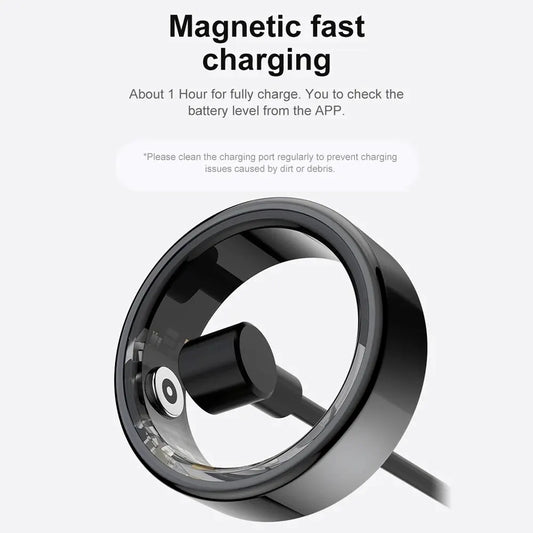 COLMI R02 Smart Ring Military Grade Titanium Steel Shell - Beri Collection