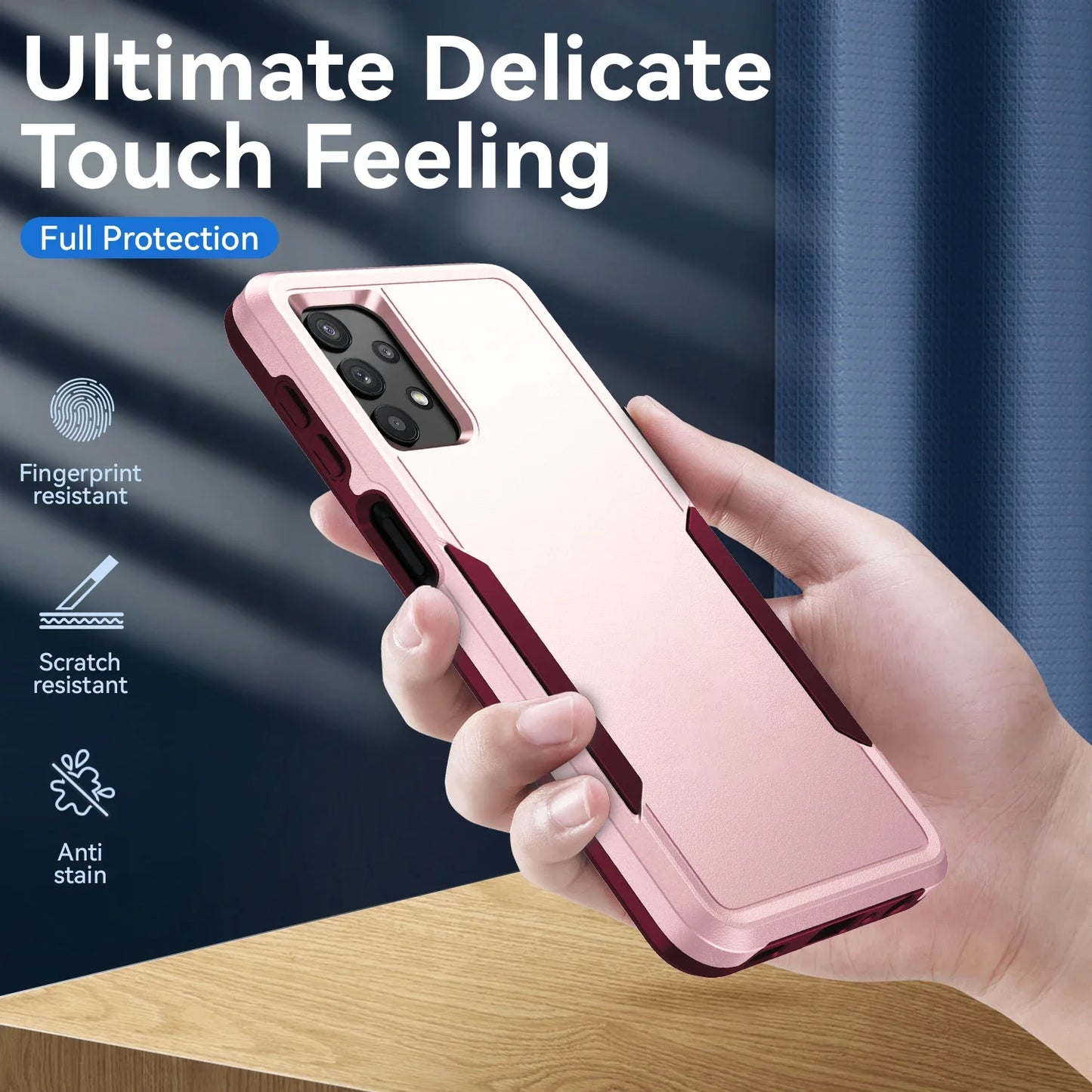 Hard Protective Case for Samsung Galaxy S23 FE S22 S24 Ultra - Beri Collection