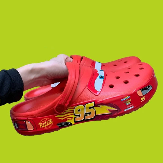 Lightning McQueen casual sandals for teens/adults - Beri Collection