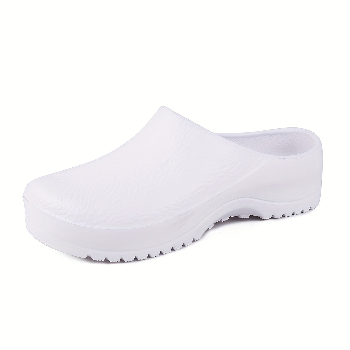 Men Slippers Couples Garden Clog Women Water Proof Chef Shoe Comfortable Sandal Slippers For Pet Workers Outdoor Fishing Shoes - Beri Collection