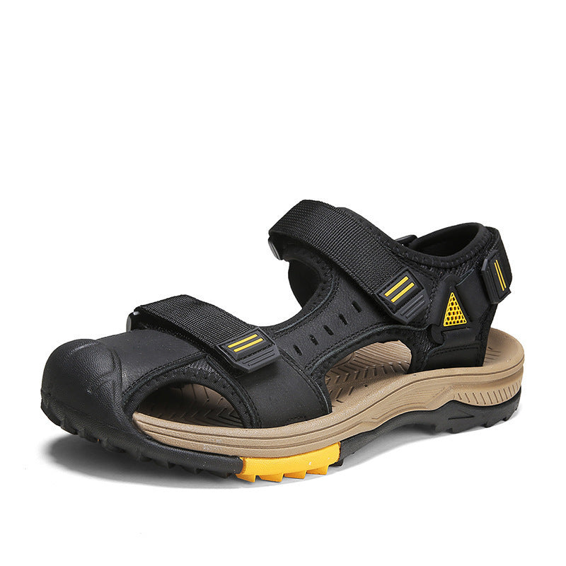 Men's Leather Casual Sandals Outdoor - Beri Collection