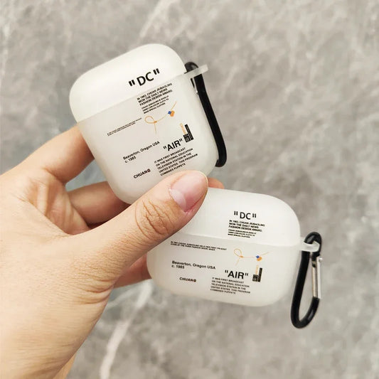 Night Glow AirPods Pro Case Hot Off Sports Brand White Label Cover Luminous Earphone Case for Apple AirPods Pro 2nd Gen 1 2 3 - Beri Collection