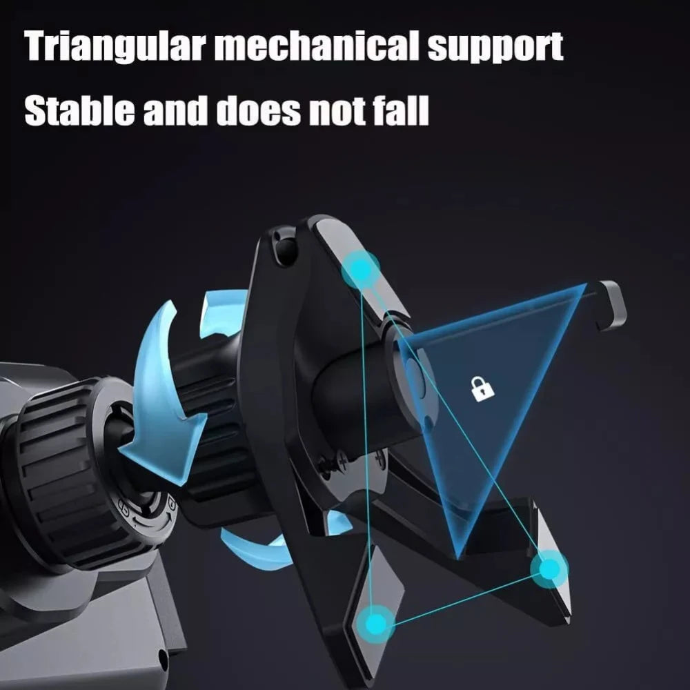 Wireless Fast Car Charger Mount Gravity Phone Holder For Automatic Rotating Phone Charging Stand - Beri Collection