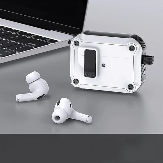 Security Lock Cover for AirPods Pro 2 3 Case for AirPods Pro2 Pro 2nd Gen 2023 Case Shockproof Cover Air Pods Pro airpods3 Funda - Beri Collection