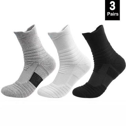 Anti-slip Football Cotton Sock Soccer Basketball Sport Socks Breathable Deodorous - Beri Collection 