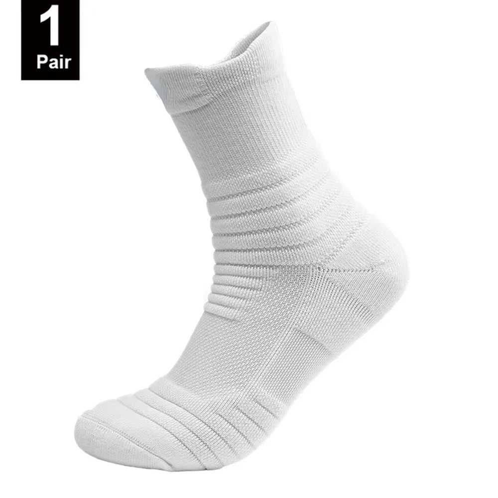 Anti-slip Football Cotton Sock Soccer Basketball Sport Socks Breathable Deodorous