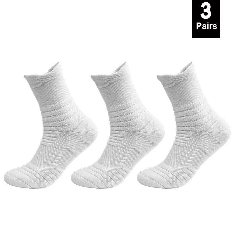 Anti-slip Football Cotton Sock Soccer Basketball Sport Socks Breathable Deodorous