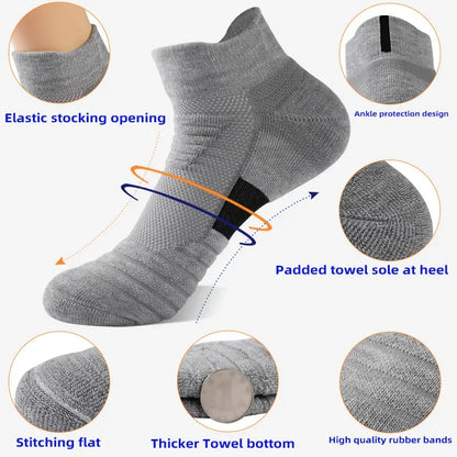 Anti-slip Football Cotton Sock Soccer Basketball Sport Socks Breathable Deodorous - Beri Collection 