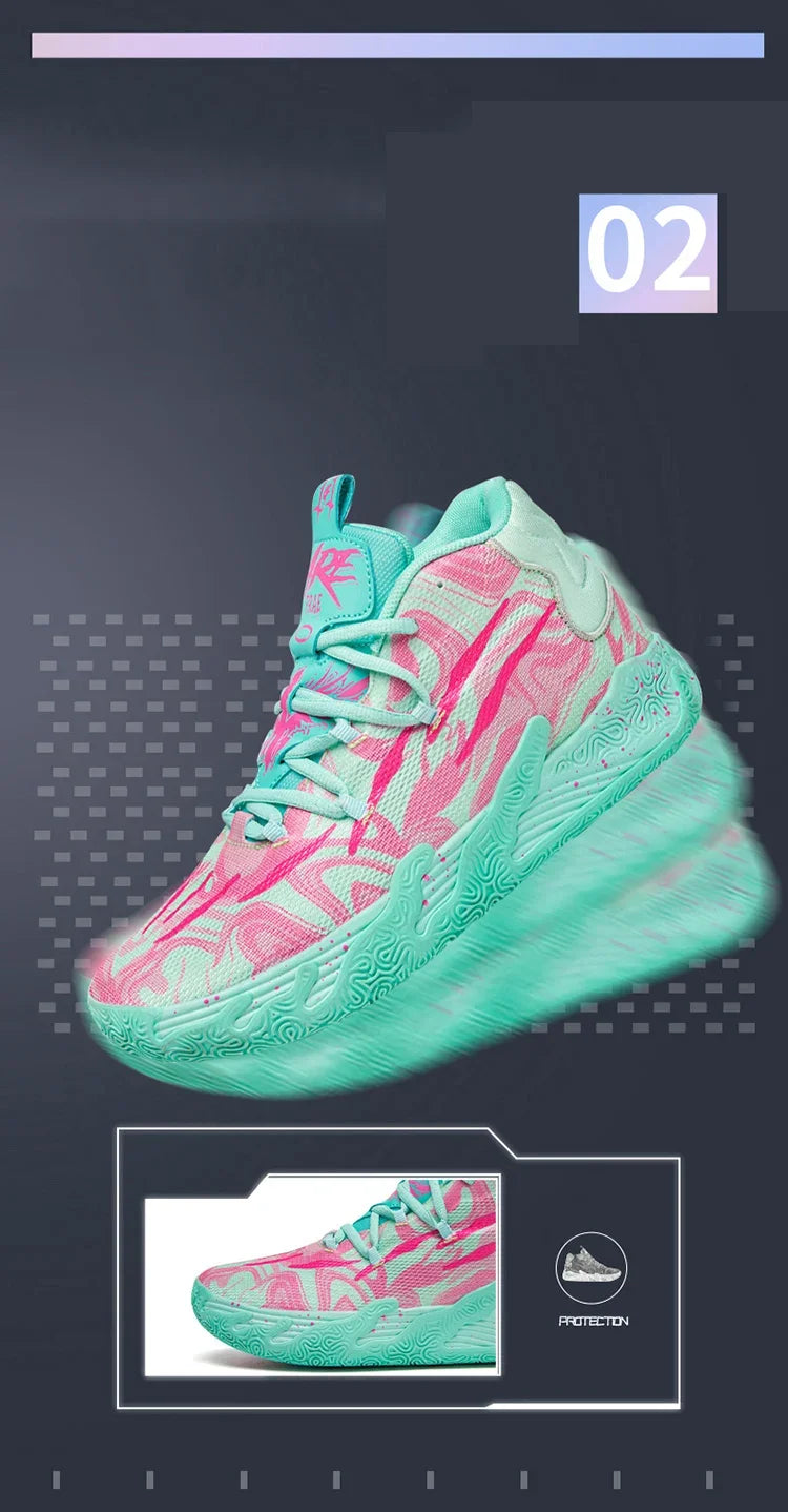 Basketball shoes high ankle - Beri Collection 