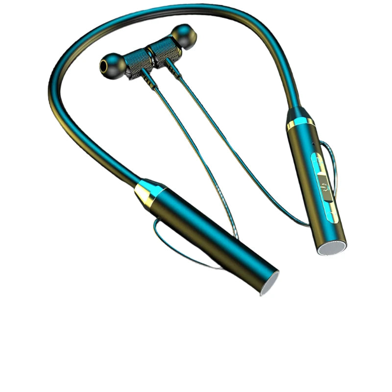 Bluetooth Earphones Wireless Headphones Magnetic HIFI Sport Neckband Neck-hanging TWS Earbuds Wireless Blutooth Headset with Mic