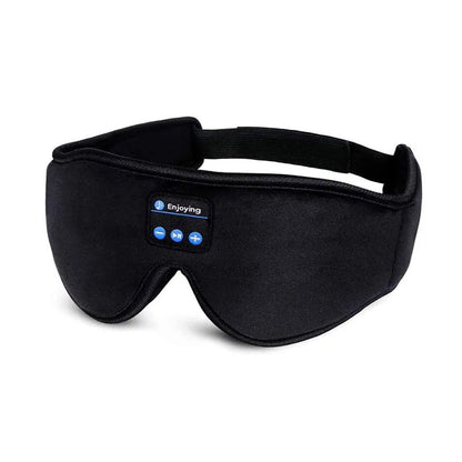 Bluetooth Sleeping Headphones Eye Mask Sleep Headphones Bluetooth Headband Soft Elastic Comfortable Wireless Music Earphones - Beri Collection 