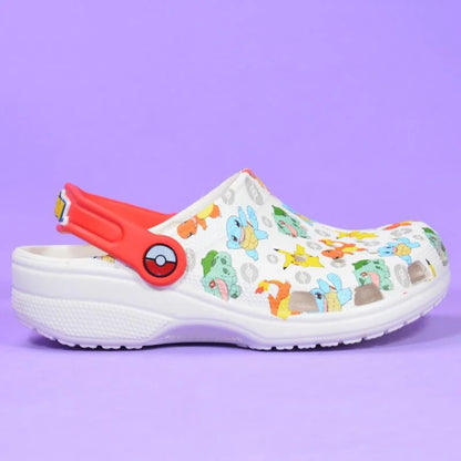 Cute Pok é mon Soft soled Outdoor Beach Shoes Anti slip Children's Clog - Beri Collection 
