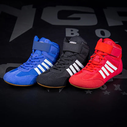 GINGPAI Training Wrestling Men female Fitness Boxing Shoes - Beri Collection 