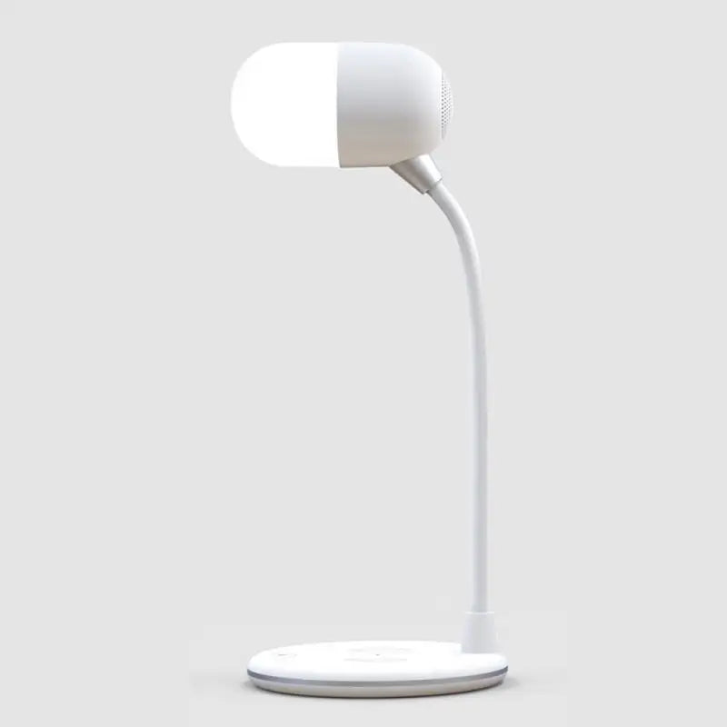 Bluetooth-compatible Speaker Wireless Charging Three-in-one Touch Desk Lamp Bedside Night Light Desktop Decoration Reading Lamp - Beri Collection 