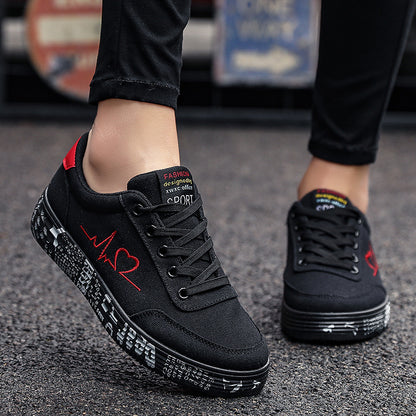 Love Print Canvas Shoes - Beri Collection 