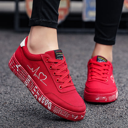 Love Print Canvas Shoes - Beri Collection 