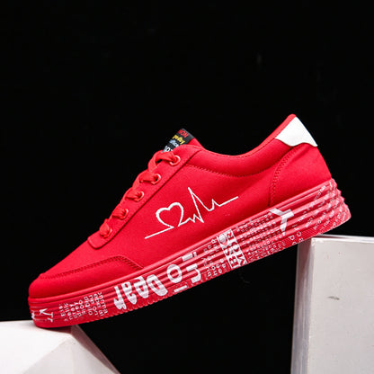 Love Print Canvas Shoes - Beri Collection 