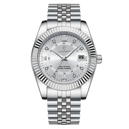 Luxury Sport Wrist Watch For Man Waterproof Luminous Date Men Watch Quartz Stainless Steel Men's Watches Male Reloj+box - Beri Collection 