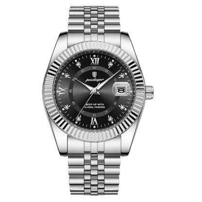 Luxury Sport Wrist Watch For Man Waterproof Luminous Date Men Watch Quartz Stainless Steel Men's Watches Male Reloj+box - Beri Collection 