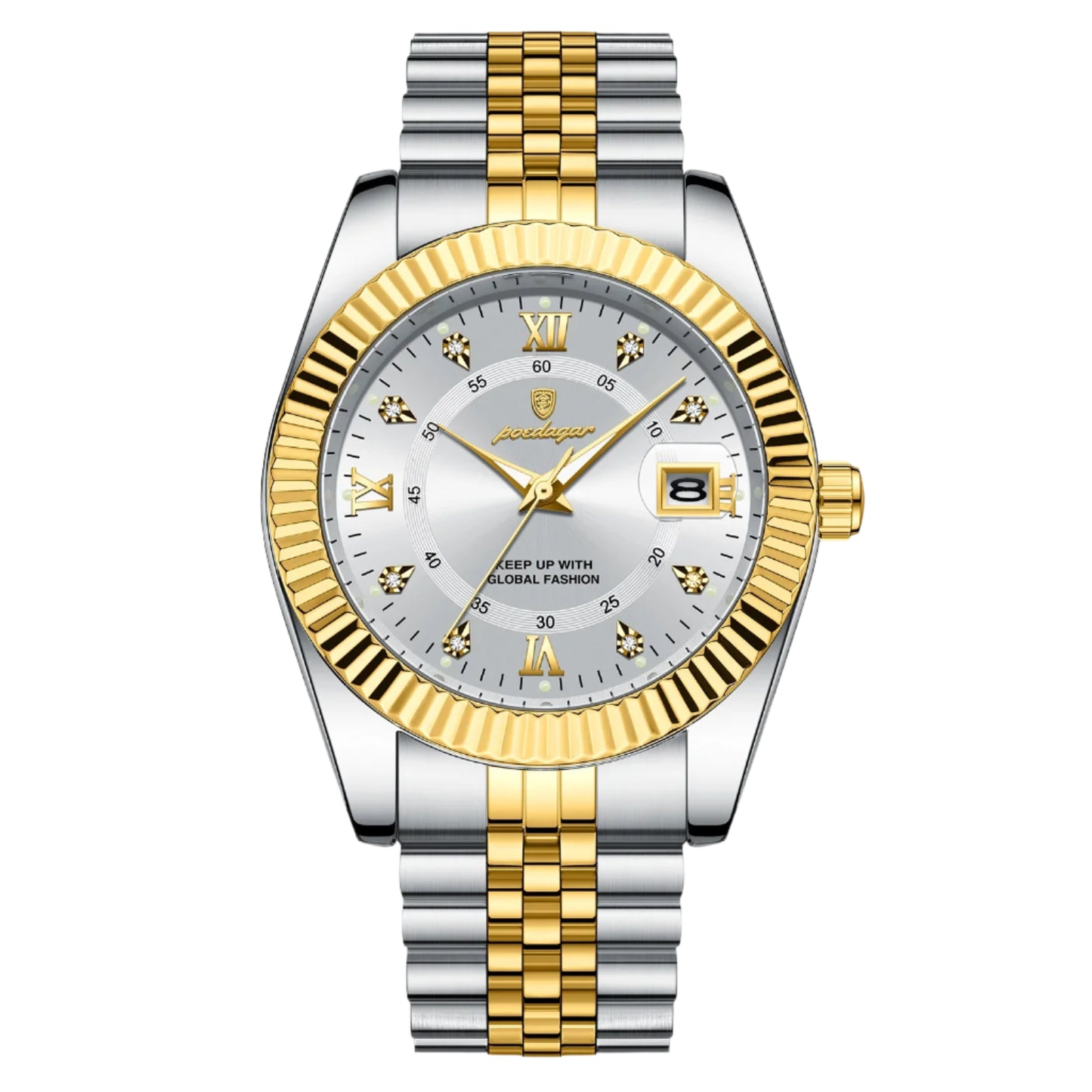 Luxury Sport Wrist Watch For Man Waterproof Luminous Date Men Watch Quartz Stainless Steel Men's Watches Male Reloj+box - Beri Collection 