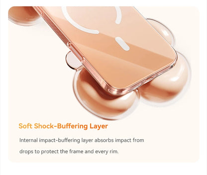 Magnetic Case For iPhone 17 Pro Max 17 Air Magsafe Wireless Charging Case For iPhone 17 Pro Air Clear Protective Cover - Beri Collection 
