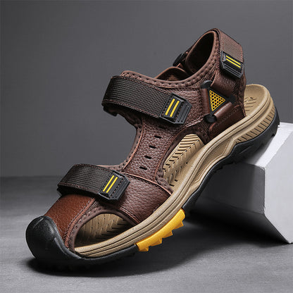 Men's Leather Casual Sandals Outdoor - Beri Collection 
