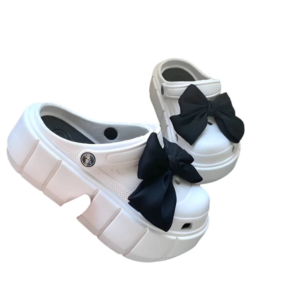 Platform Slippers Summer Women's Sandals 6cm Wedges Ladies Outdoor Clogs Thick Street Beach Slides Girls Flip Flops Garden Shoes