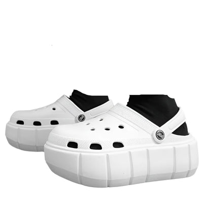 Platform Slippers Summer Women's Sandals 6cm Wedges Ladies Outdoor Clogs Thick Street Beach Slides Girls Flip Flops Garden Shoes - Beri Collection 