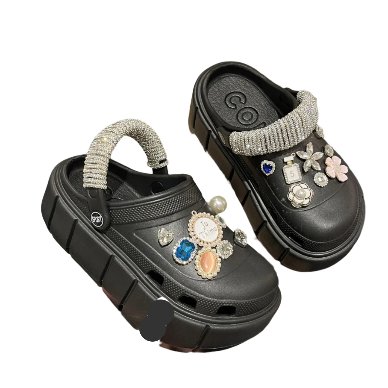 Platform Slippers Summer Women's Sandals 6cm Wedges Ladies Outdoor Clogs Thick Street Beach Slides Girls Flip Flops Garden Shoes