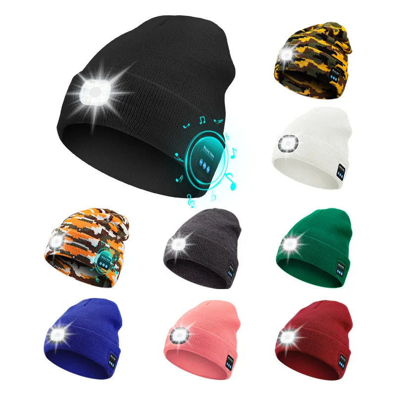 Wireless Bluetooth music knitted hat