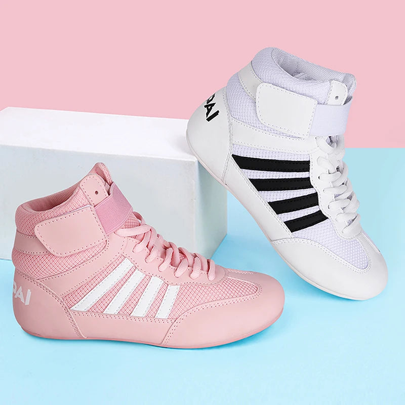 GINGPAI Training Wrestling Men female Fitness Boxing Shoes