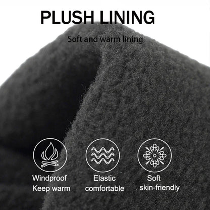 Winter Warm Gloves Touch Screen Windproof Cold-proof Cycling, Men's Women's Running, Hiking Skiing Gloves