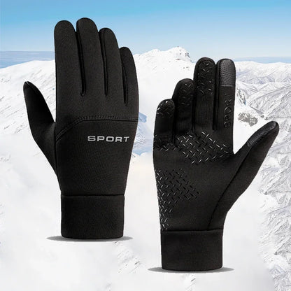 Winter Warm Gloves Touch Screen Windproof Cold-proof Cycling, Men's Women's Running, Hiking Skiing Gloves