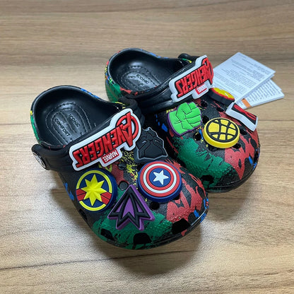 Hole Sandals Slippers Kawaii Eva Anime Home Shoes Outdoor Casual Breathable Beach Shoes Summer Slippers For Kids Gift
