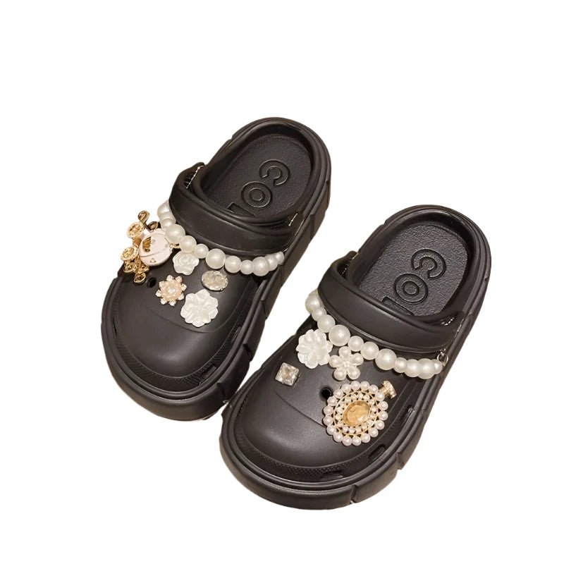 Platform Slippers Summer Women's Sandals 6cm Wedges Ladies Outdoor Clogs Thick Street Beach Slides Girls Flip Flops Garden Shoes