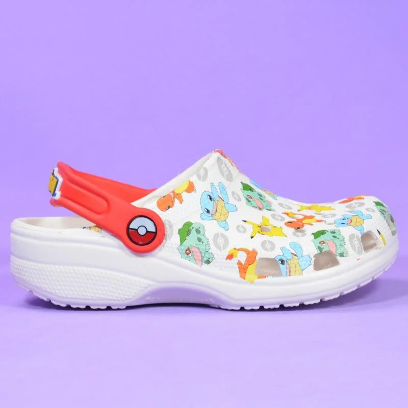 Cute Pok é mon Soft soled Outdoor Beach Shoes Anti slip Children's Clog