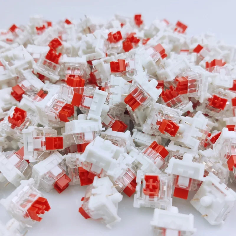 Mechanical Keyboard Key Switch for CIY Sockets SMD 3pin Thin pins Compatible with MX Switch