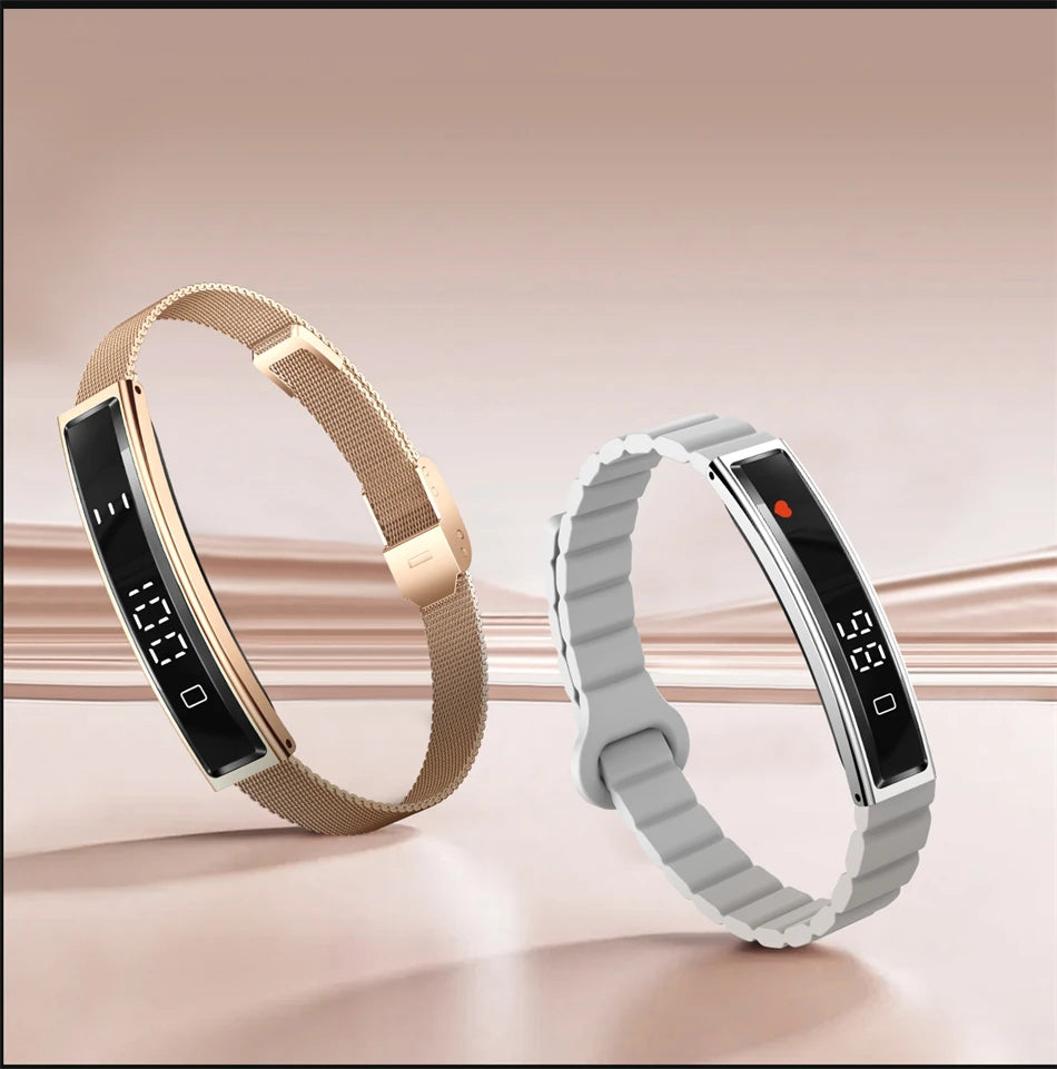 Sports Waterproof Smart Band Bracelet Gesture Control Heart Rate Blood Oxygen Sleep Monitor Pedometer Screen Smartwatch