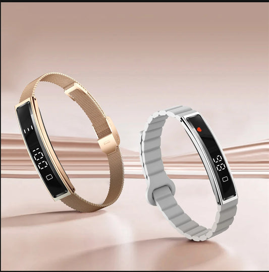 Sports Waterproof Smart Band Bracelet Gesture Control Heart Rate Blood Oxygen Sleep Monitor Pedometer Screen Smartwatch
