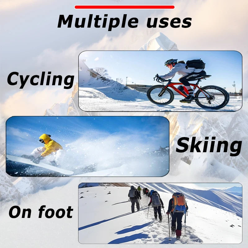 Winter Warm Gloves Touch Screen Windproof Cold-proof Cycling, Men's Women's Running, Hiking Skiing Gloves