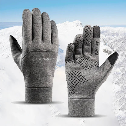 Winter Warm Gloves Touch Screen Windproof Cold-proof Cycling, Men's Women's Running, Hiking Skiing Gloves