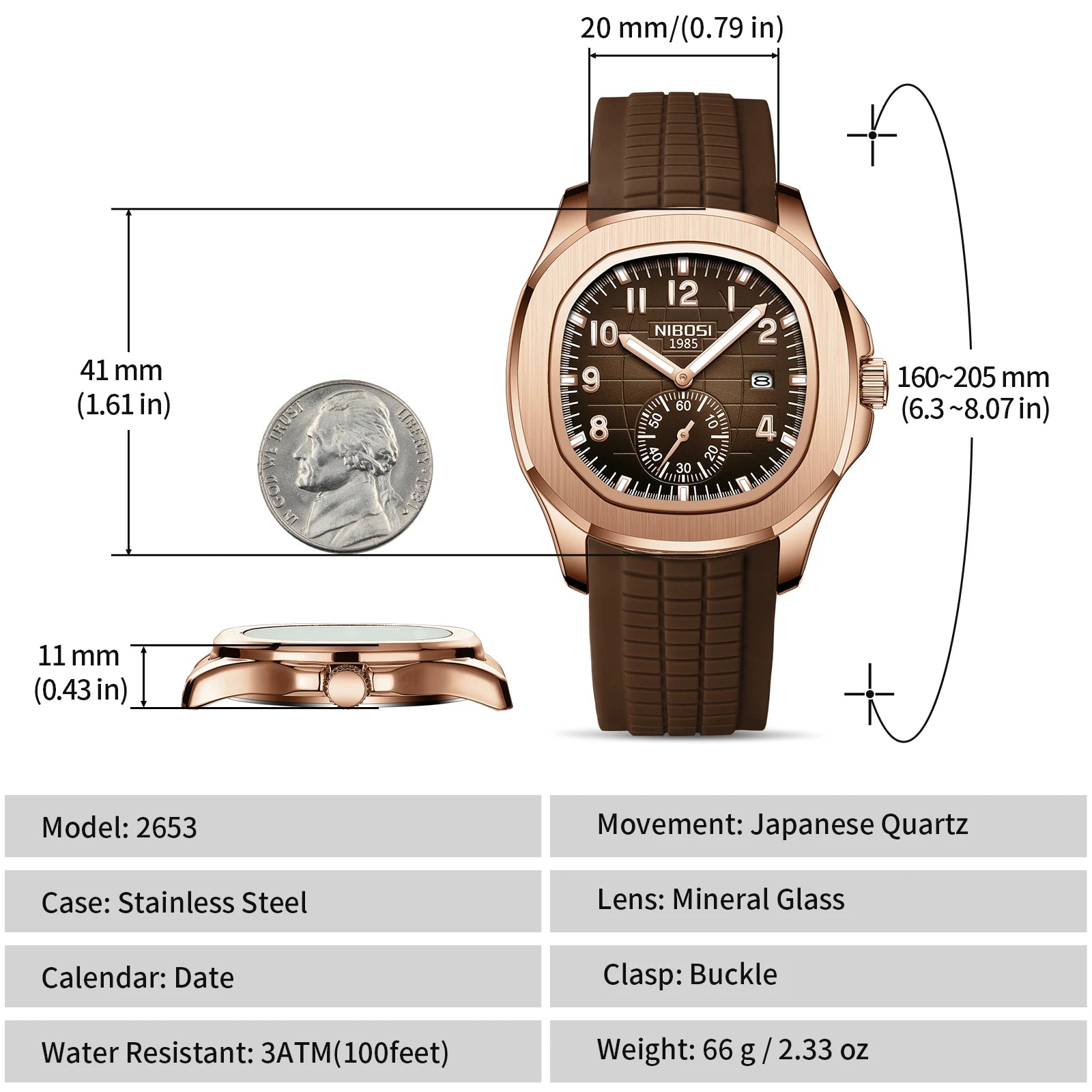 Luxury Waterproof Luminous Digital Quartz Watches