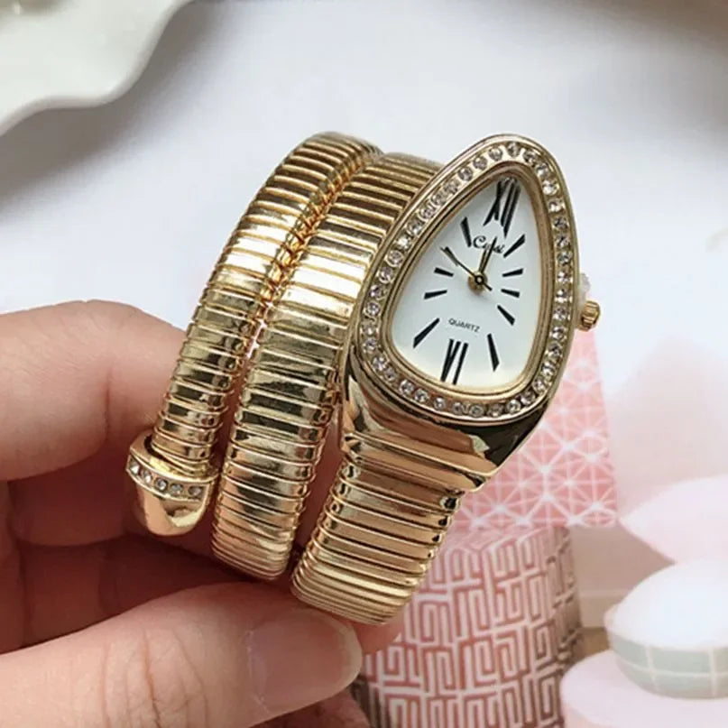 Women Quartz Gold Luxury Wristwatch(Only Watch) - Beri Collection 