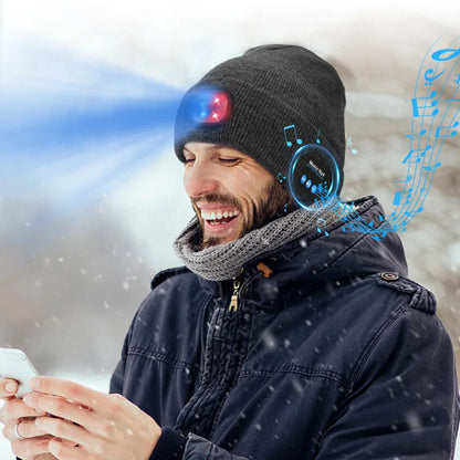 Wireless Bluetooth music knitted hat