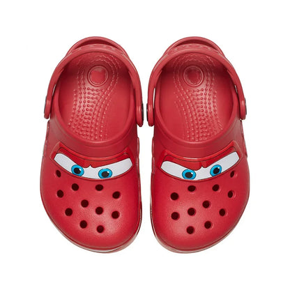 Cute Cartoon Lightning McQueen Waterproof EVA Kids' Outdoor Casual clogs