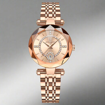 Luxury Watch For Women High-Quality Diamond Quartz Waterproof poedagar watch - Beri Collection 
