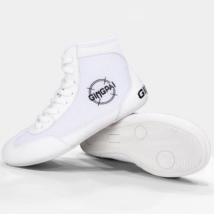 Professional Men Women Wrestling Boots/shoes