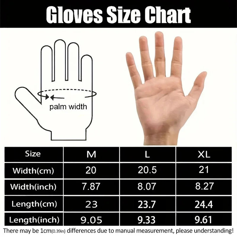 Winter Warm Gloves Touch Screen Windproof Cold-proof Cycling, Men's Women's Running, Hiking Skiing Gloves