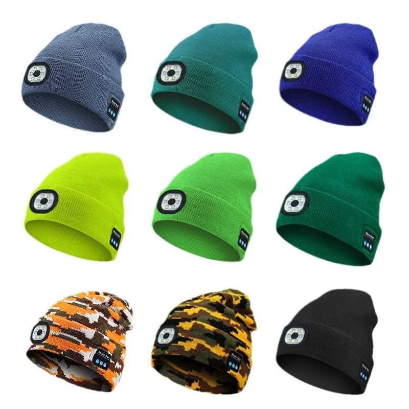 Wireless Bluetooth music knitted hat